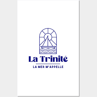 La Trinité sur mer the sea is calling me - Brittany Morbihan 56 BZH Sea Posters and Art